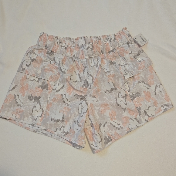 Free People Movement Peach And Gray 5" Inseam Elastic Waist Shorts Size XS - Picture 1 of 12